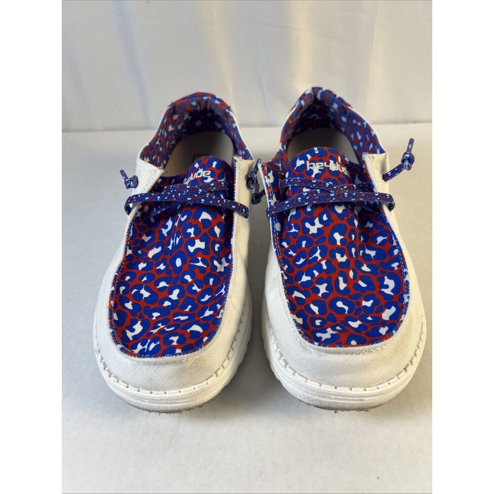 Hey Dude Wendy Leo Americana Women’s Size 8 Red/White/Blue